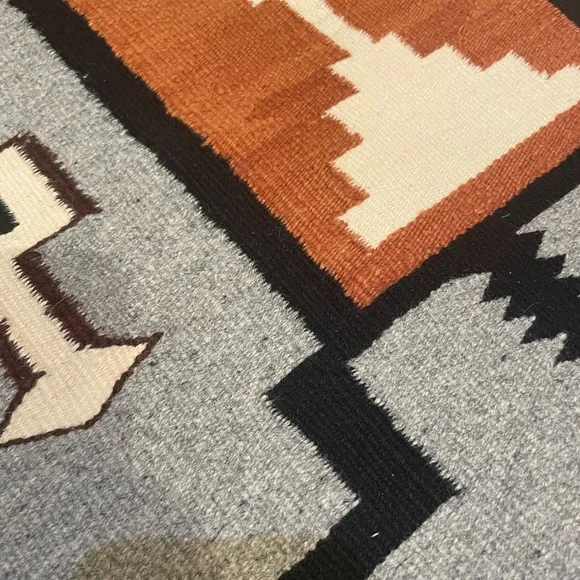 Genuine Southwestern Navajo Geometric Area Rug